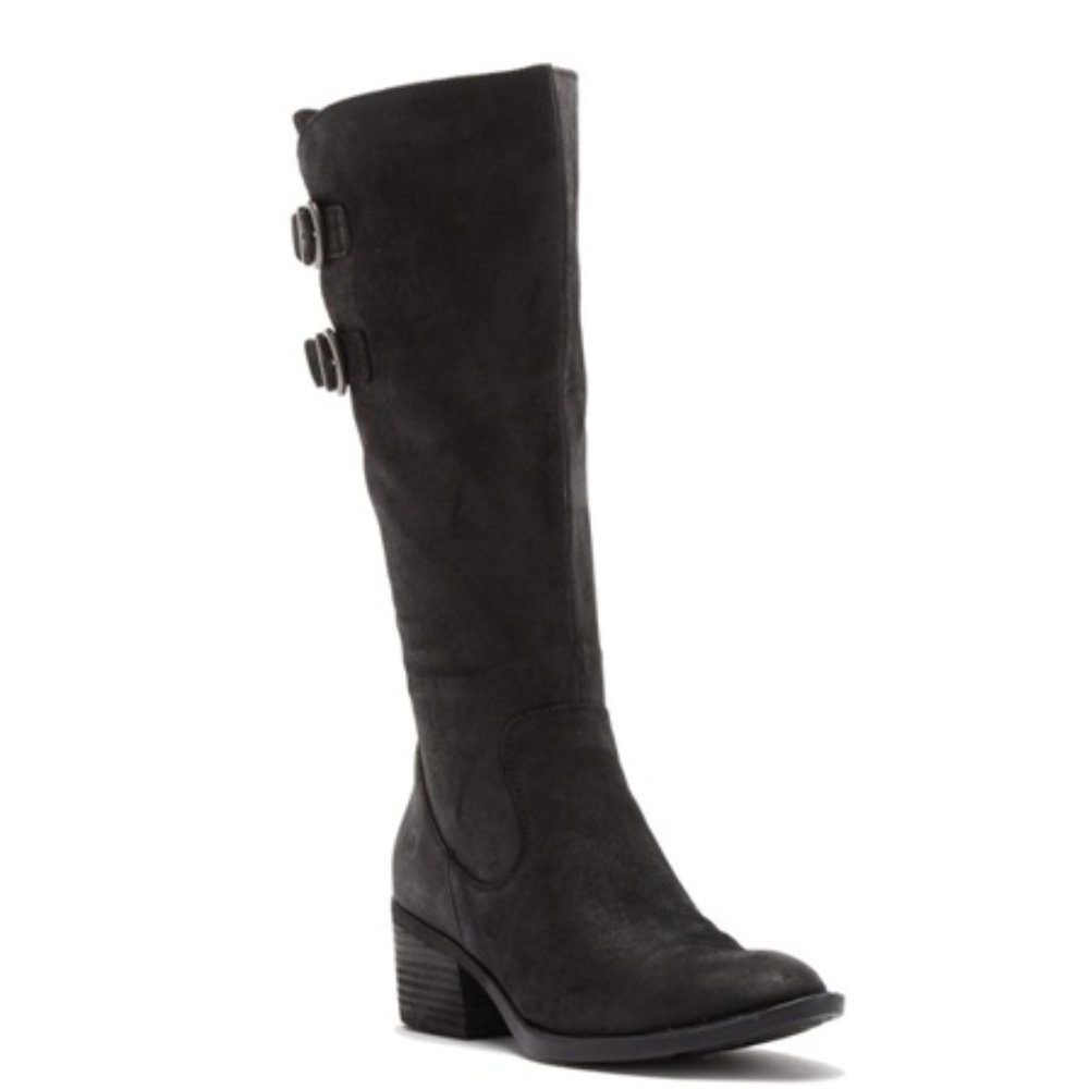 NEW Born Bley Suede Buckle Boot